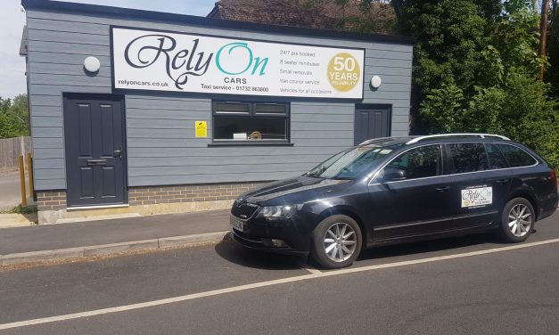 Your local taxi firm RelyOn Cars  – making sure you have a safe journey