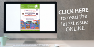 Image of The Edenbridge Magazine on a computer screen