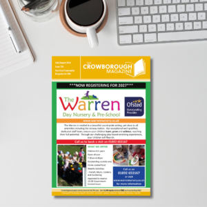 Image of the latest edition on a table top